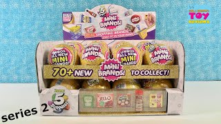 Zuru 5 Surprise Mini Brands Series 2 Collectible Figures Opening Review | PSToyReviews