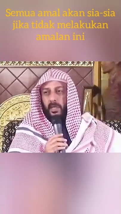 Semua amal sia sia jika meninggalkan amalan ini | Syekh Aku Jaber #shorts