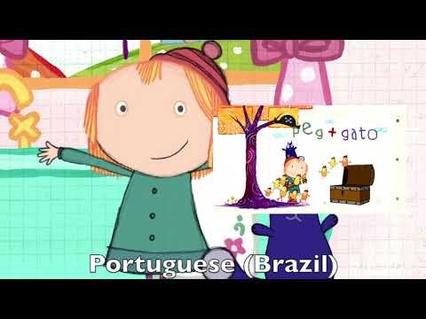 Peg + Cat Opening Multilanguage Comparison