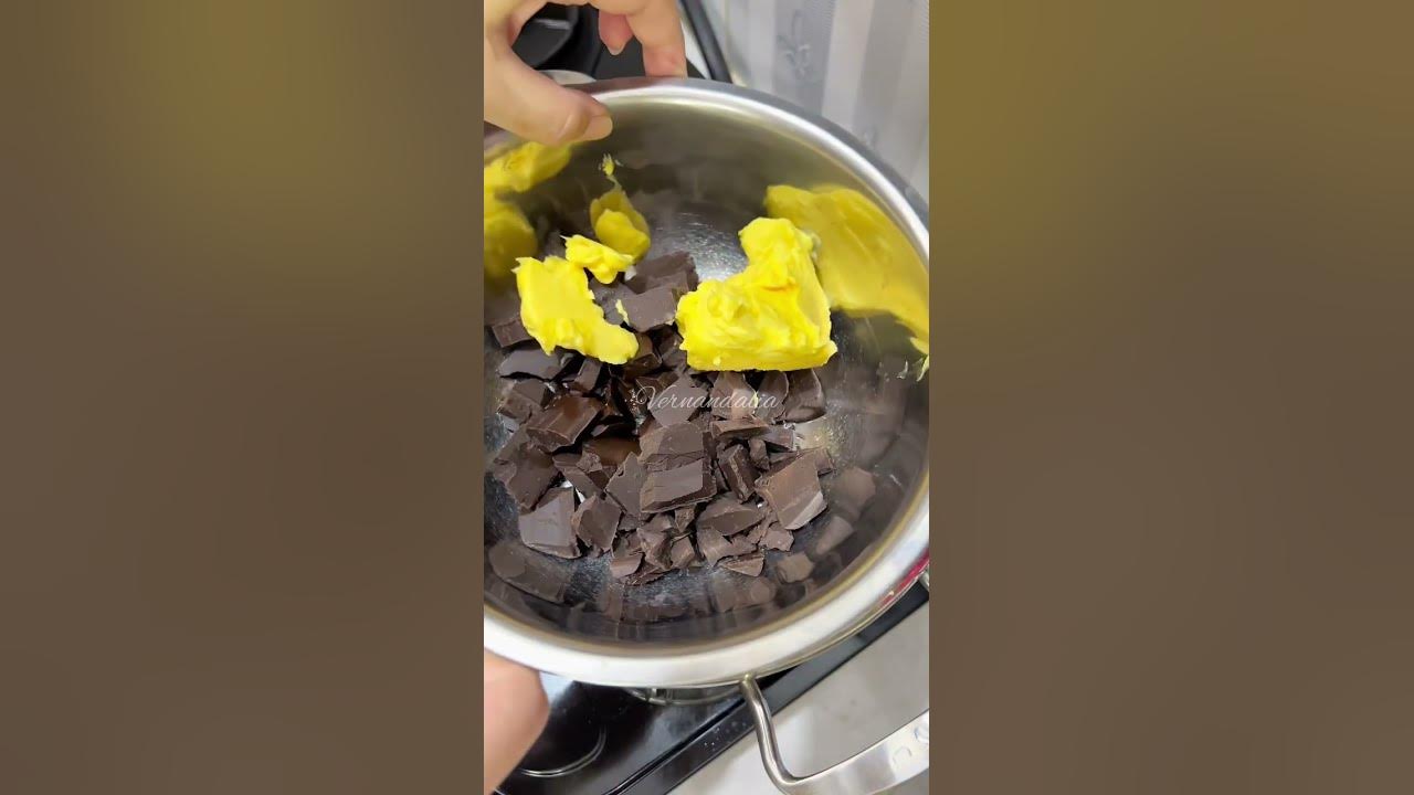 Cara melelehkan coklat batang / dark coklat