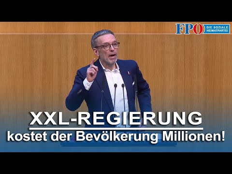 Herbert Kickl: Verlierer-Ampel kostet Österreichern Millionen!