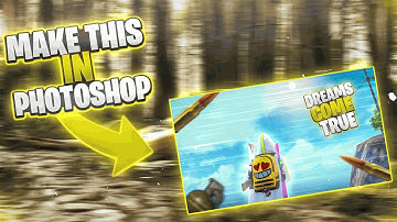 How To Make BGMI (pubg) Montage Thumbnail | Photoshop Tutorial