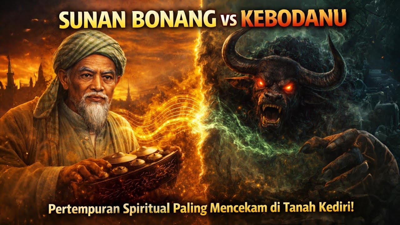 Sunan Bonang vs Kebodanu: Pertempuran Spiritual Paling Mencekam di Tanah Kediri! | Wali Songo