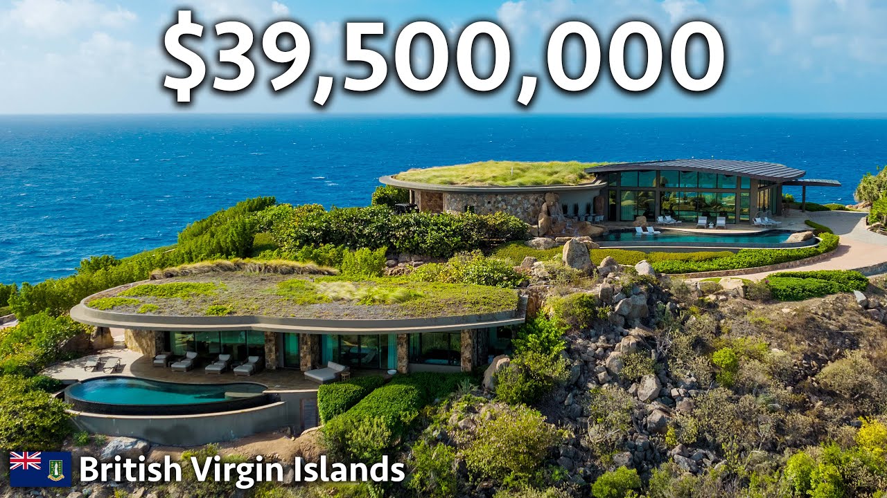 Touring a $39,500,000 Invisible Modern Home With CRAZY Ocean Views