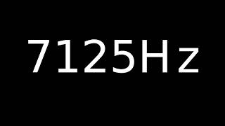 Speaker Sound Test 7125Hz