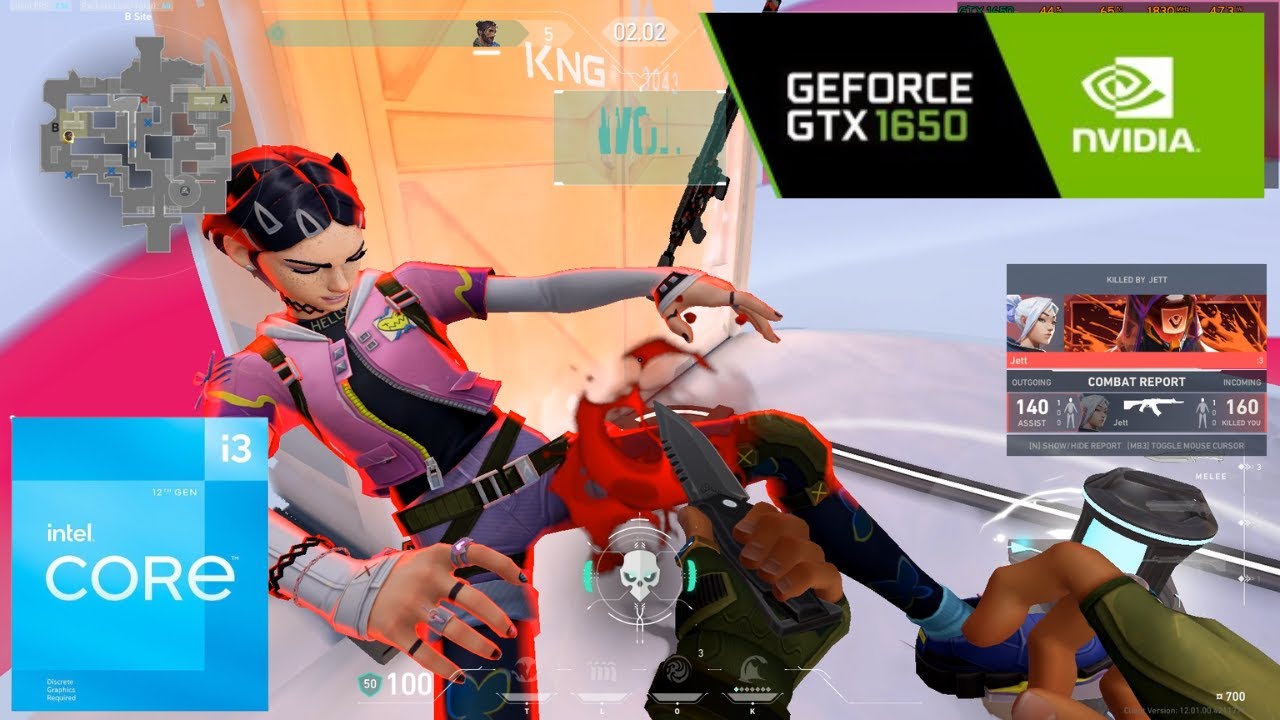 BEST Settings for VALORANT on GTX 1650 + i3-12100F | Get Max FPS Guide