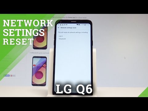 How to Reset Network Settings on LG Q6 - Default Network Configuration |HardReset.Info