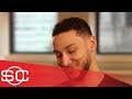 Ben Simmons can't get through question about Donovan Mitchell without laughing | SportsCenter | ESPN