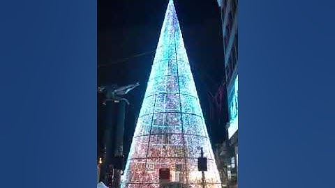 LED lighting motif Christmas tree with DMX 512 Christmas tree with music