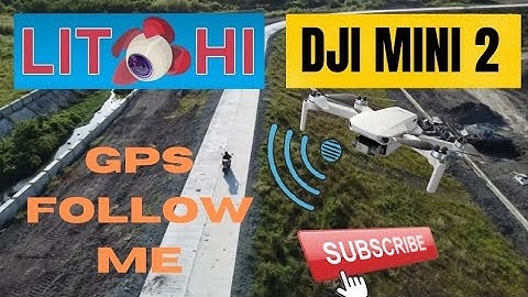 DJI mini 2 litchi app gps follow me mode