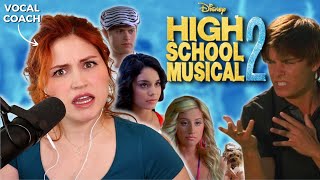 HIGH SCHOOL MUSICAL 2 I Vocal Coach Reacts