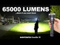 NIGHTWATCH A10 - 65000 lumens budget flashlight