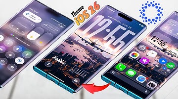 Get iPhone iOS 26 Look on Your Xiaomi: Theme with 3D Lockscreen & Dynamic Island!