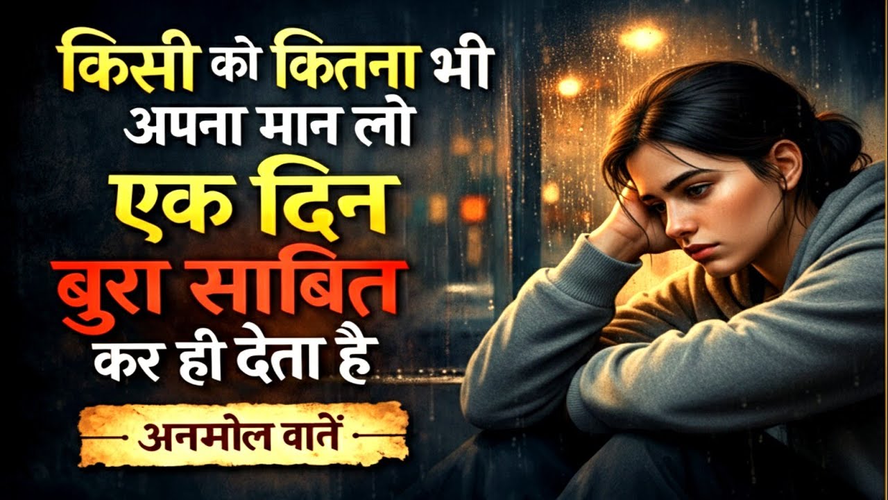 सुकून देने वाली अनमोल बातें