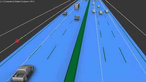 Ant Traffic Simulator_3dmax / 4