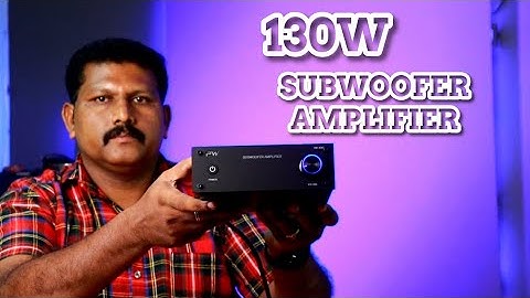 LOW BUDGET 130W CLASS D SUBWOOFER AMPLIFIER FOR HOME USE #projectwonders