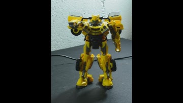 Transformers bumblebee vs dropkick in 17 seconds #shorts #stopmotion #animation #skibiditoilet
