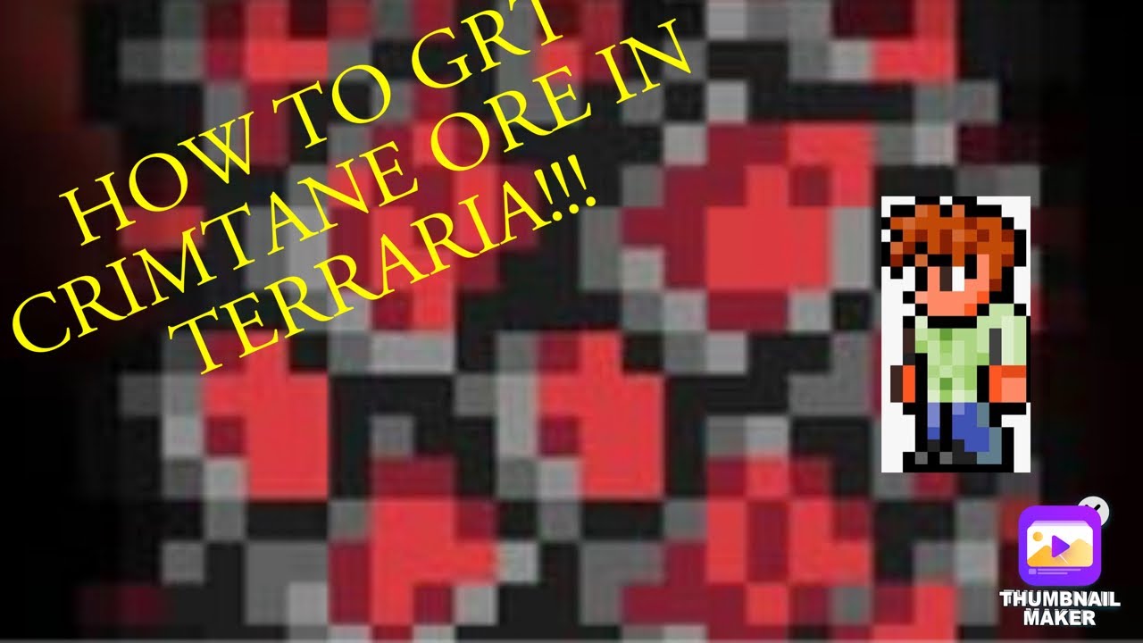 HOW TO GET CRIMTANE ORE IN TERRARIA!!