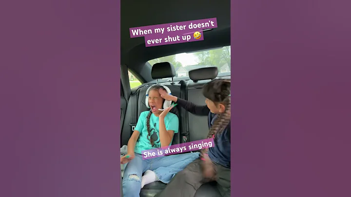 She never shut up 🤣🤣 #shortsfeed  #relatable  #trend  #funny  #viral  #comedy  [SamandAbby]