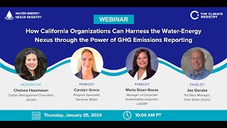 How CA Organizations Can Harness the Water-Energy Nexus through the Power of GHG Emissions Reporting screenshot 5