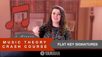 Building Flat Key Signatures — Music Theory Crash Course