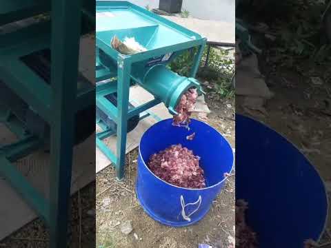 Промышленная мясорубка-костедробилка MS180