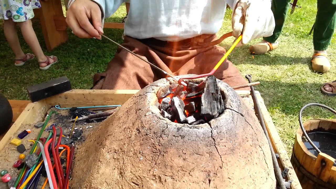 Viking Handcraft: Making Glass Beads