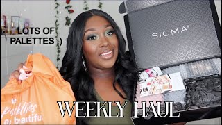 WEEKLY HAUL| SIGMA BEAUTY , ODENS EYE, LETHAL COSMETICS, ULTA AND MORE!!
