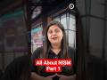 NISM Kya Hai #Day1 #NISM #NISMExam #NISMSEBI