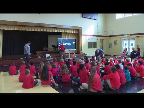 Divine Mercy Catholic Academy celebrates Red Ribbon week with inspirational speaker