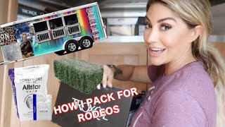 TRAILER TOUR + HOW I PACK FOR RODEOS!