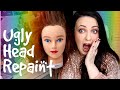 UGLY MANNEQUIN HEAD MAKEOVER | Doll Repaint by Poppen Atelier