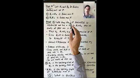 Intersections and Composites of Galois Extensions are Galois (Algebra 3: Lecture 23 Video 3)