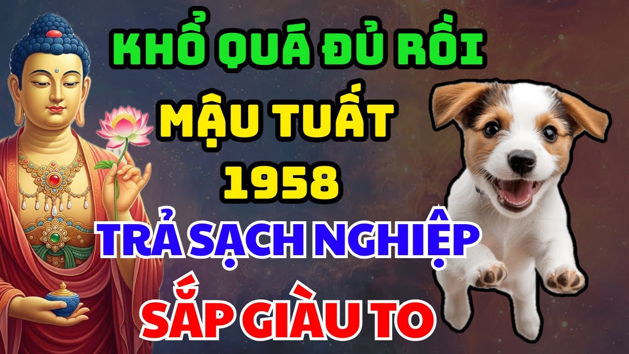 Hé Lộ 7 Dấu Hiệu Chứng Tỏ Tuổi Mậu Tuất 1958 Đã Trả Hết Nghiệp, Đổi Vận GIÀU TO