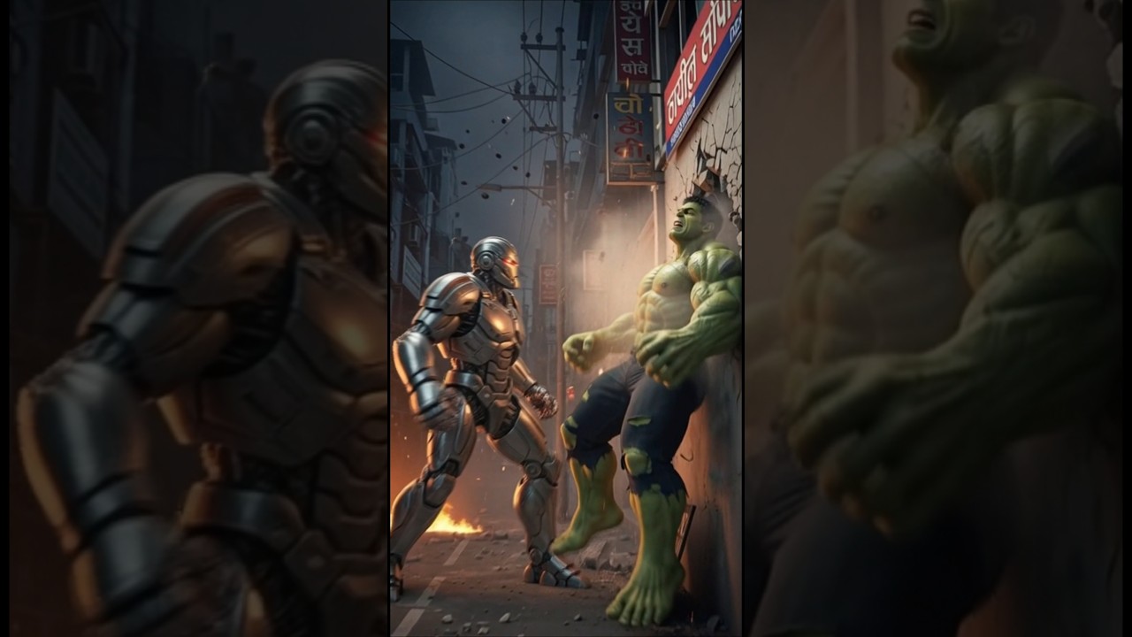 Hulk vs Robots | Full Rage Mode...Wait For End...