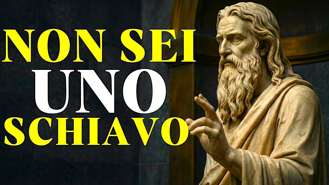 SMETTI Di Essere SCHIAVO Delle Tue EMOZIONI | Stoicismo Per Una VOLONTÀ INCROLLABILE