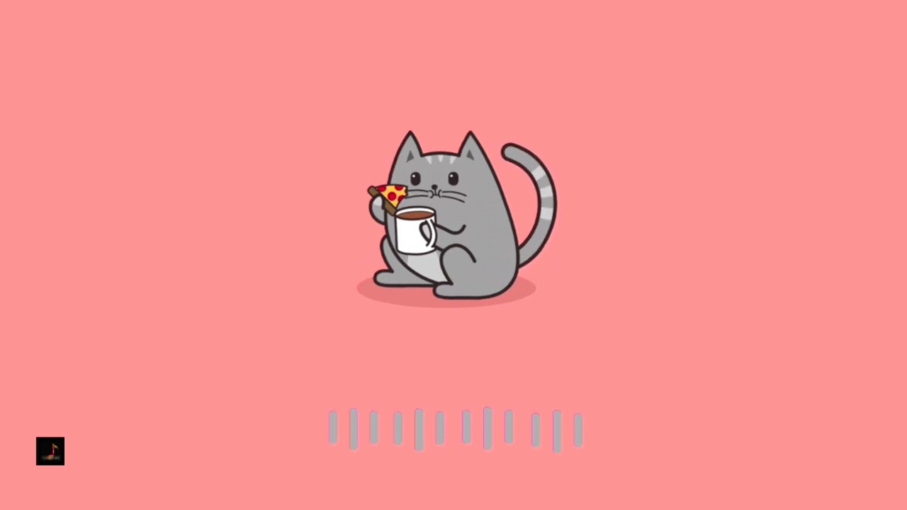 ✿ Pusheen Cat Lofi Coffee Cafe Music ♡ Cute Pusheen Relaxing Playlist ♡ Relax, Unwind, Chill✧☕