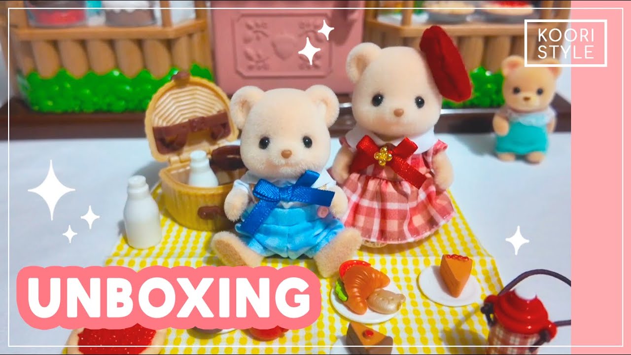 “Biscuit” Bear Family: Sylvanian Families Unboxing 🐻💕 •ᴗ•