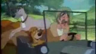 Fox And The Hounda Huntin Man