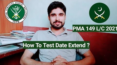 PMA 149 Long Course 2021| Roll number Slip | can we extend test date?
