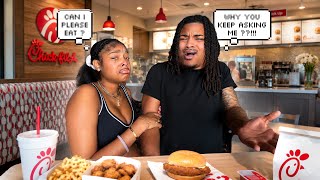 ASKING MY BOYFRIEND FOR PERMISSION TO DO EVERYTHING FOR 24 HOURS*HILARIOUS*