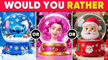 Zou je liever - ROZE 🎀 of BLAUW 💙 of KERSTKLEUR 🎄✨ Dagelijkse quiz