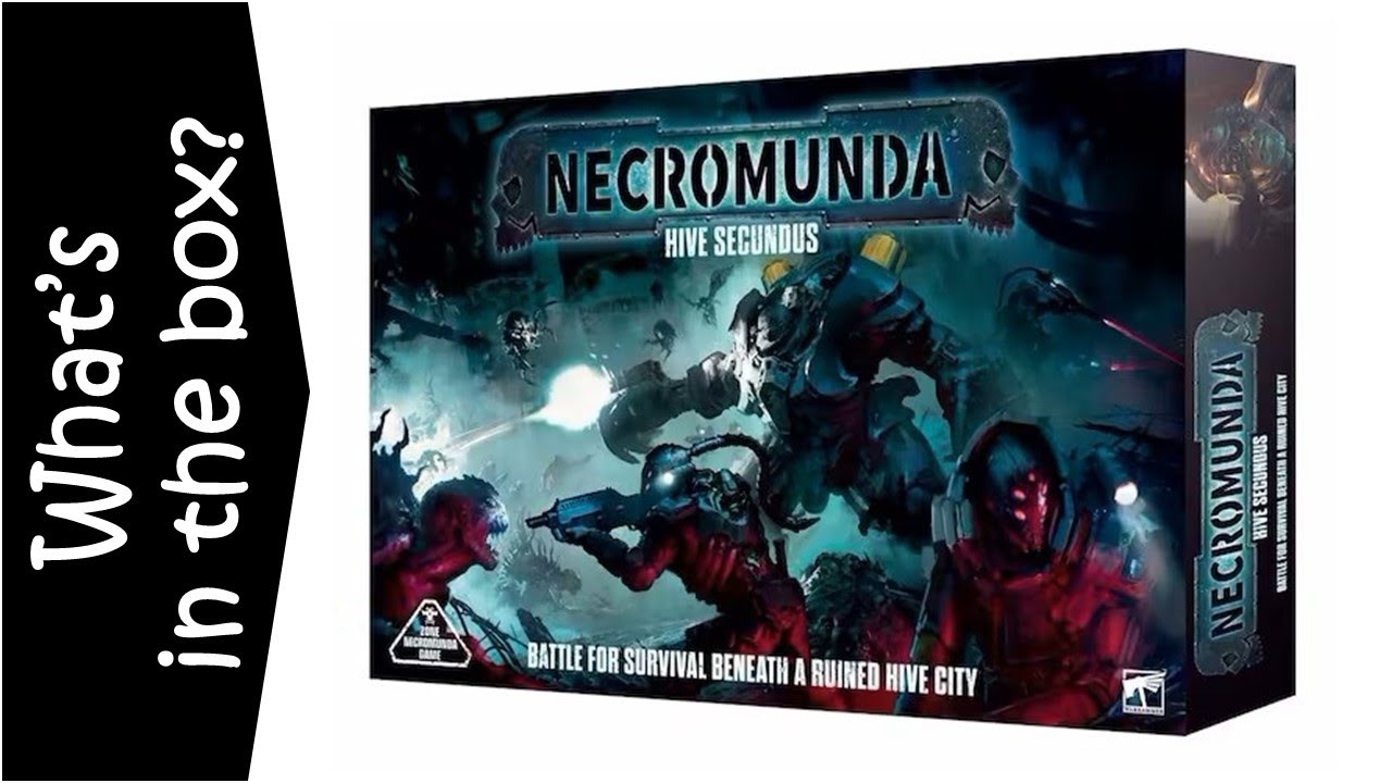 Necromunda: Hive Secundus - Unboxing & Review - YouTube