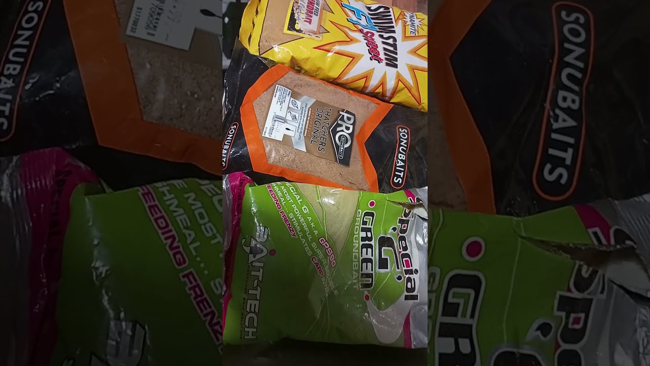 MY FAVE GO TO GROUND BAITS - WHAT'S YOUR GO TO CHOICE? 