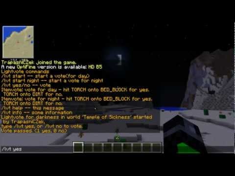 Minecraft PLUGIN : LightVote - LVT | 1.4.6 Czech