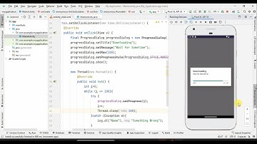 File Download Using Progress Bar in Android Studio with Java