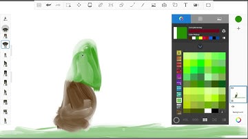 Demonstration video how I draw a tree part 1