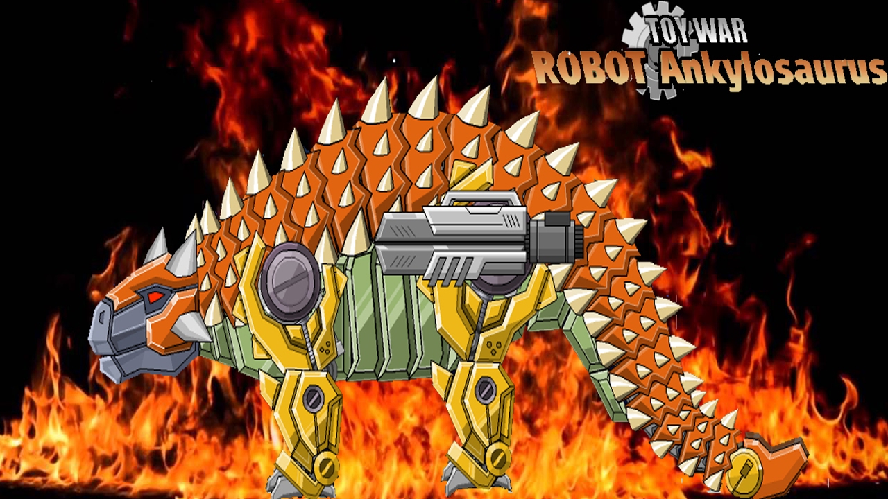 Toy War Robot AnkylosaurusShow Game Play 2017 HD YouTube