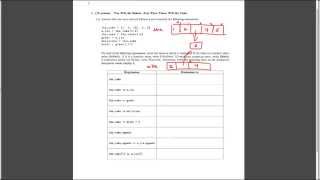 [CS61A - Sp15] Spring 2013 Midterm 2 - Problem 1a Walkthrough Profile