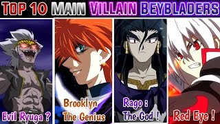 Top 10 Main Villain Beybladers In Beyblade All Series Beyblade Og Metal Burst Afs